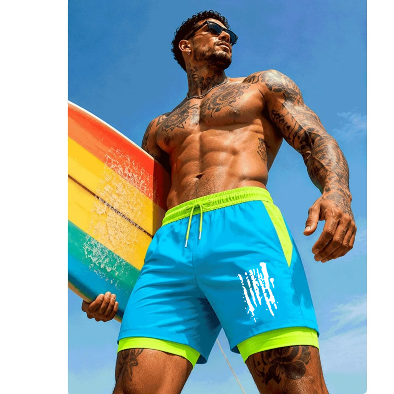 Męskie dwuwarstwowe kąpielówki – Trunks Board Surf recenzja i cena