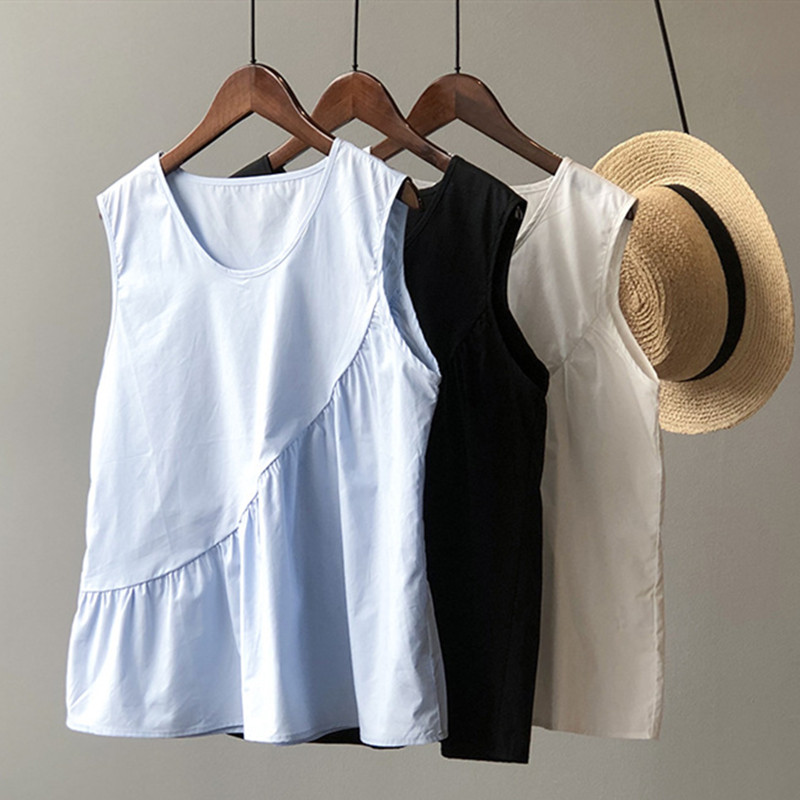 Luźne, codzienne damskie baweł – Shirt Camp Collar recenzja i cena