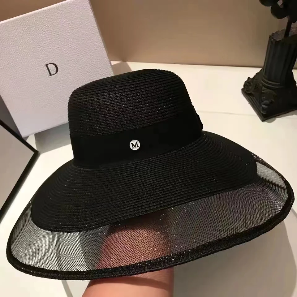 Damski składany kapelusz słomk – Bucket Hat Straw recenzja i cena
