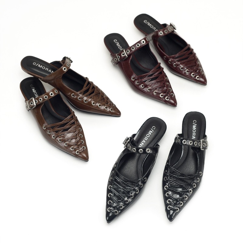 Sznurowane damskie klapki z os – Casual Sandal Leather recenzja i cena