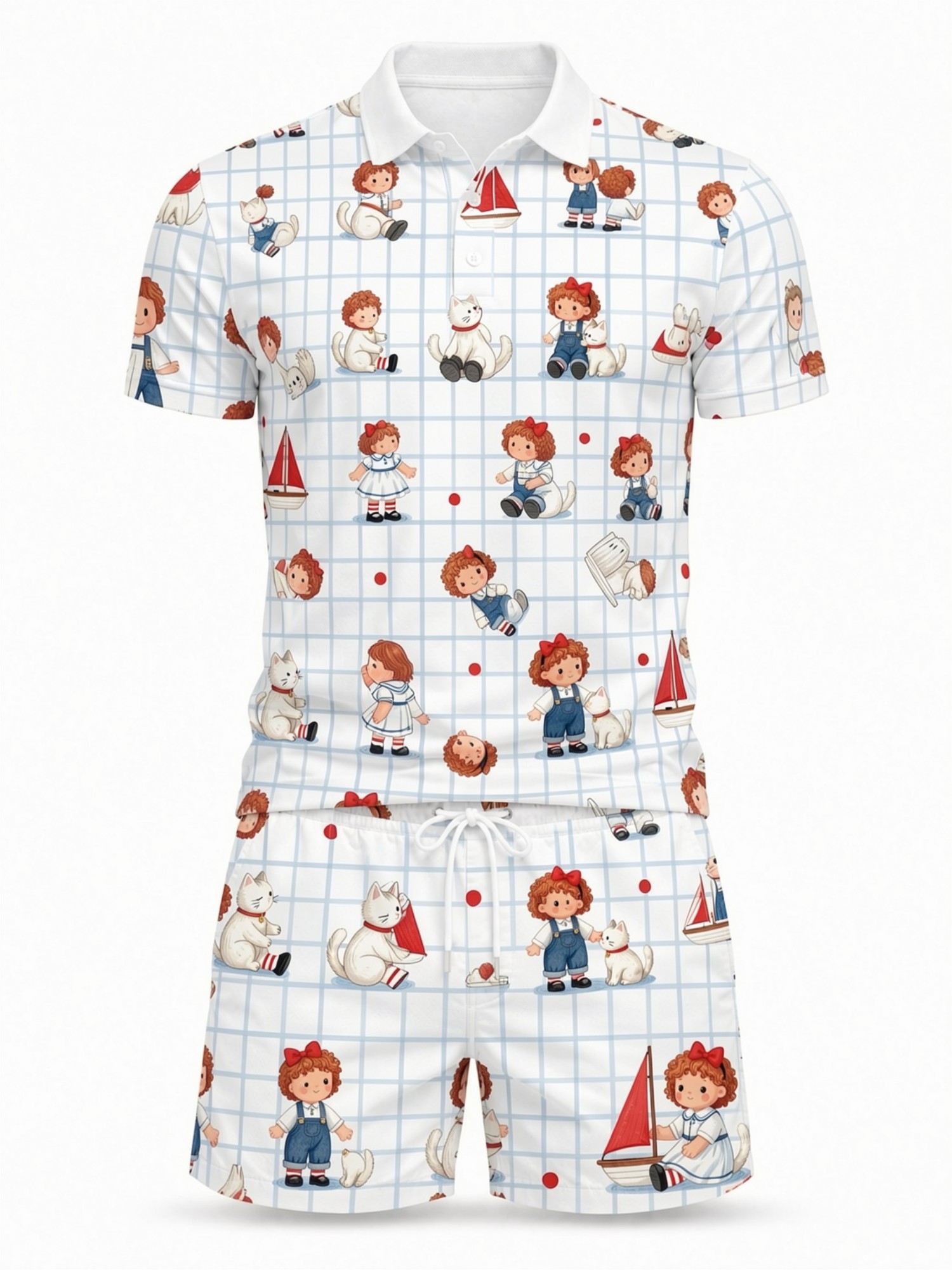 Męski zestaw: koszulka polo z  – Resort Shirt Floral recenzja i cena